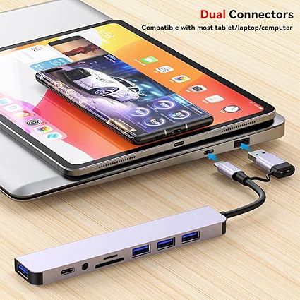 USB Type C Hub 8 in 1