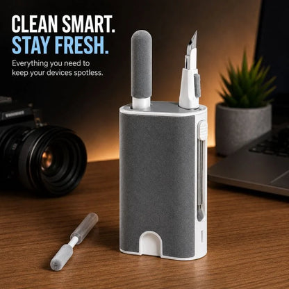 7-in-1 Multifunctional Cleaning Kit for Earbuds, Keyboard, Laptop & Mobile Devices