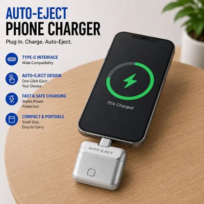 Auto-Eject Type-C Phone Charge Separator