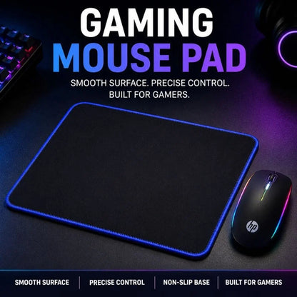 Gaming Mouse Pad – Smooth Surface Non-Slip Mouse Pad for Gaming, Office & Laptop Use