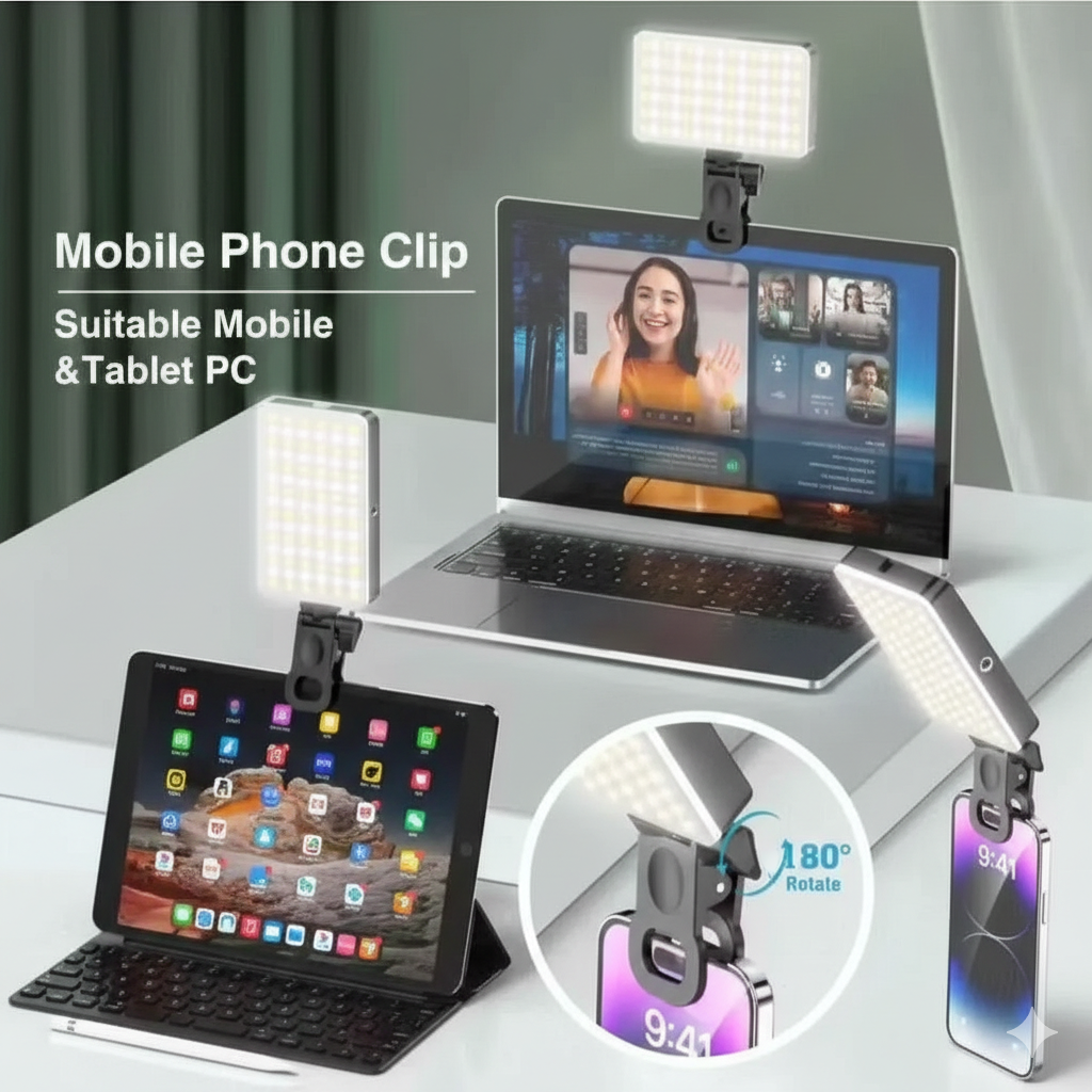 2 in 1 Led Rechargeable Light