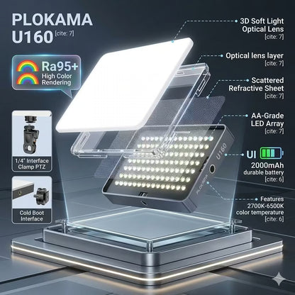 2 in 1 Led Rechargeable Light