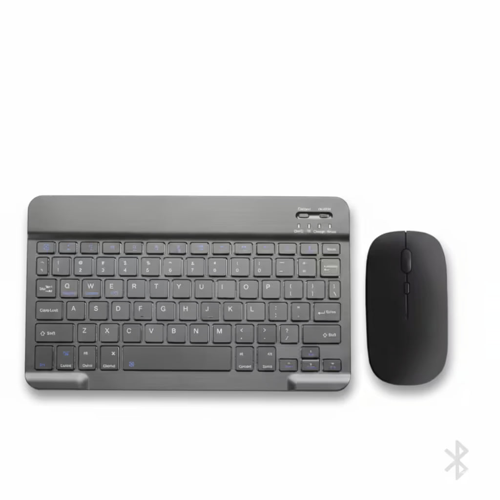 Ultra Slim Bluetooth Keyboard & Mouse Set (Rechargeable)
