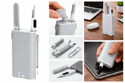 7-in-1 Multifunctional Cleaning Kit for Earbuds, Keyboard, Laptop & Mobile Devices