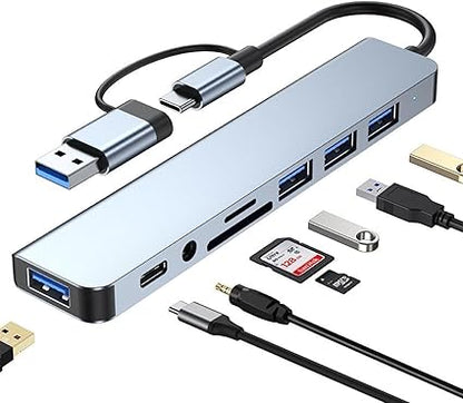 USB Type C Hub 8 in 1