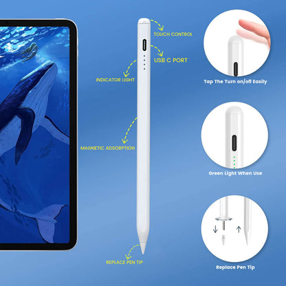 Universal Rechargeable Active Stylus Pen