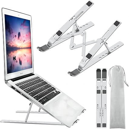 Folding Adjustable Aluminum Laptop Stand